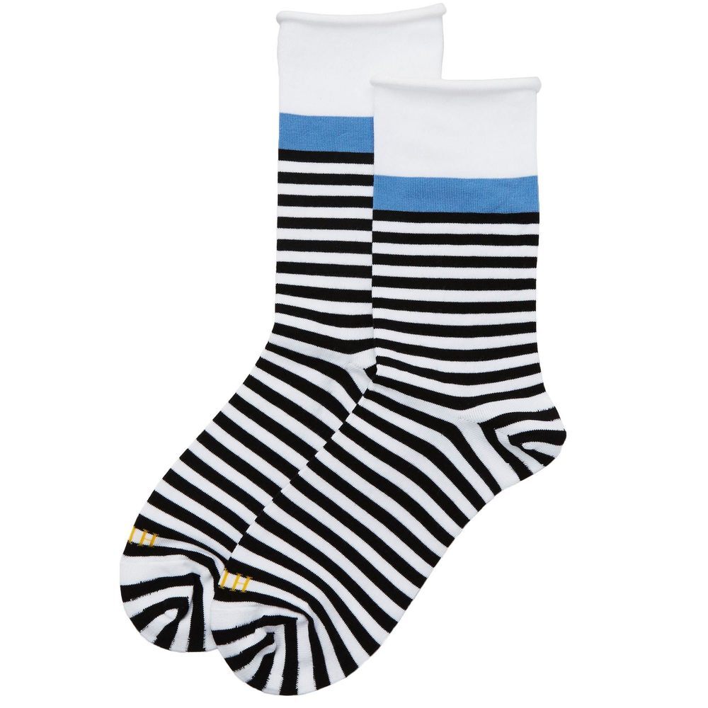 HUE Jean Socks One Size, Blue Collar